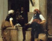 吉安 乔治斯 维伯特 : Chatting by the Fountain